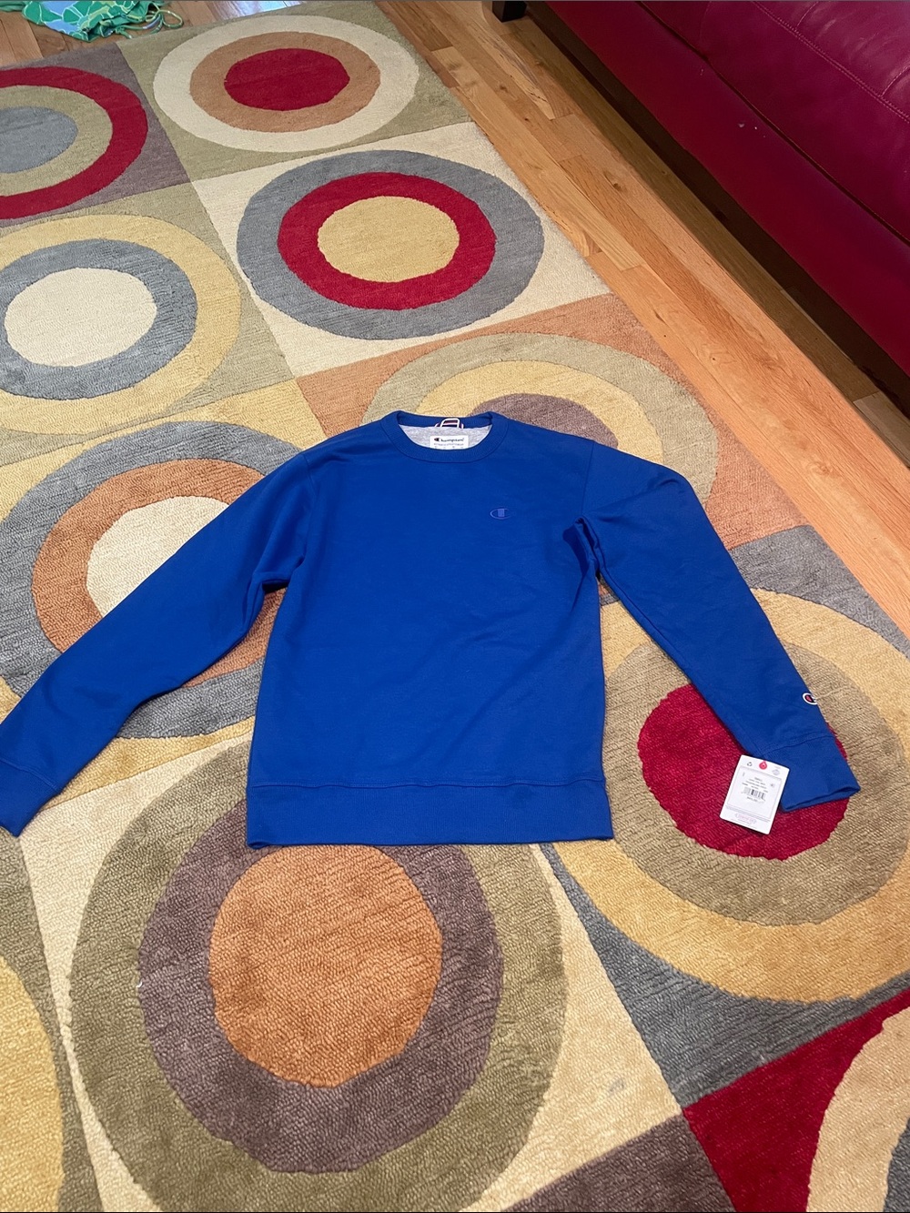 NWT Men’s Royal Blue Champion Sweatshirt, Sz S